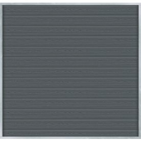 Plus Artura Komposithegn, skifergrå, 180x175 cm.