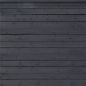 Plus Klink Profilhegn, sort, 174x166 cm.