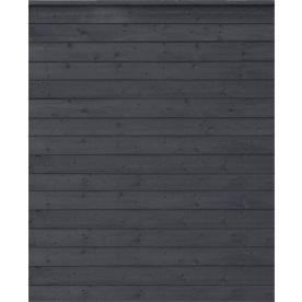 Plus Klink Profilhegn, sort, 174x203 cm.