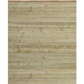 Plus Plank Profilhegn, natur, 174x203 cm.