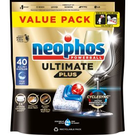 Neophos Opvasketabs | Ultimate Plus | 40 stk