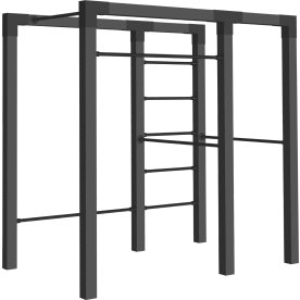 Plus Outdoor fitness 2 inkl. Beslag, sort