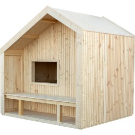 Plus Cozy Legehus inkl tagpap/alulister, 184x208cm