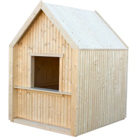 Plus Classic Legehus inkl tagpap/alulister 144x124