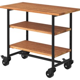 Plus Urban Picnic Grillbord 2 hylde, Thermowood