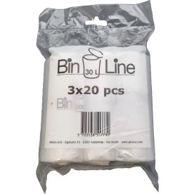 Spandeposer m/stjernebund 30L, 47x84cm, 10my, Klar