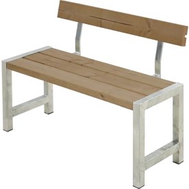 Plus Cafe Plankebænk 127 cm, Thermowood