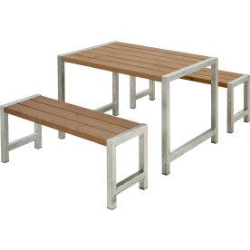 Plus Cafe Plankesæt 127 cm, Thermowood