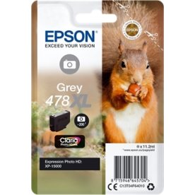 Epson Blækpatron, Grå, Sampak  - 478XL