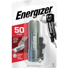 Energizer LED metal lommelygte, 3xAAA, 50lm