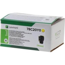 Lexmark Lasertoner, Gul - CS421 - 1.4k