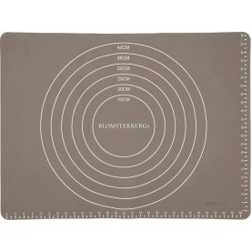 Blomsterbergs Bageunderlag m/mål, 45 x 60cm, latte