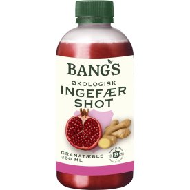 Bangs Økologisk Ingefærshot Granatæble 30 cl
