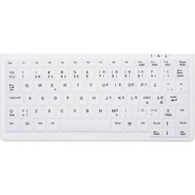 ACTIVE KEY Tastaturcover, Mini, AK-C4110, hvid