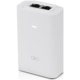 Ubiquiti PoE-injektor 24V DC, 1A, 24W, 2× RJ45