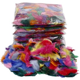 Pyntedun | 7-8 cm | 10x50 g | Ass. Farver