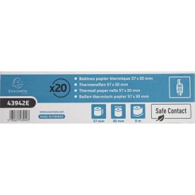 Clairefontaine Termorulle, kreditk., 57x30mm, 20rl