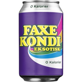 Faxe Kondi Eksotisk 0 kalorier 33 cl