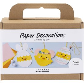 Mini DIY Kit Papirpynt | Kyllinger
