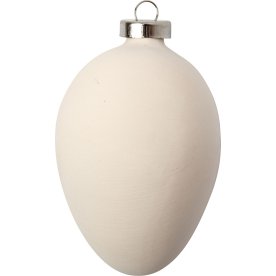 Keramik æg | H: 6 cm | 12 stk.