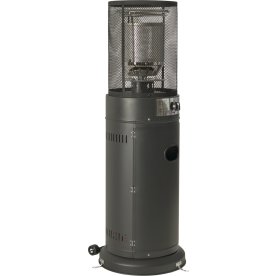 Terrassevarmer Glow, 135 cm, Mat sort