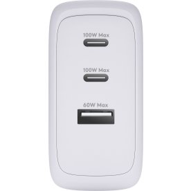 DBRAMANTE Vægoplader, 2xUSB-C 100W + 1xUS