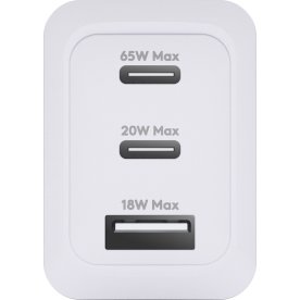 DBRAMANTE1928 Vægoplader, 2xUSB-C 65W + 1xUSB