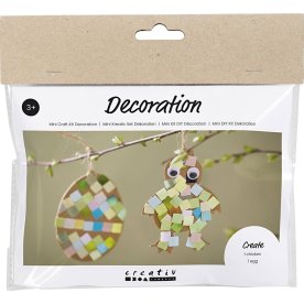 Mini DIY Kit Dekoration | Æg og kylling