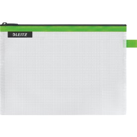 Leitz WOW Vandafvisende lynlåslomme | M | Grøn