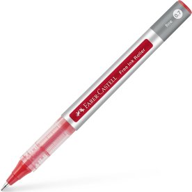 Faber-Castell Free Ink Rollerpen | EF | Rød