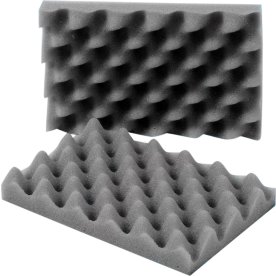 Postæske skumindlæg | 287x173x25/40 mm