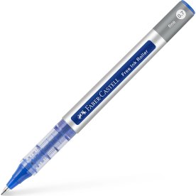 Faber-Castell Free Ink Rollerpen | EF | Blå