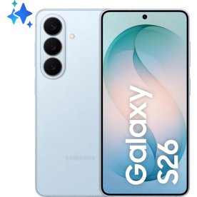 Samsung Galaxy S26 smartphone, 512GB, Sky Blue