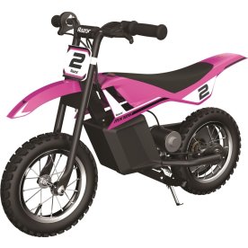 Razor El-Motorcykel Dirt Rocket MX125, lyserød