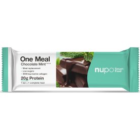 Nupo One Meal Bar Chokolade/Mint og kollagen, 60 g
