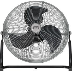 BLACK+DECKER Gulvventilator, 120W, Sort