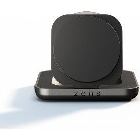 ZENS Oplader til natbord - Pro 2, Aluminium, Sort