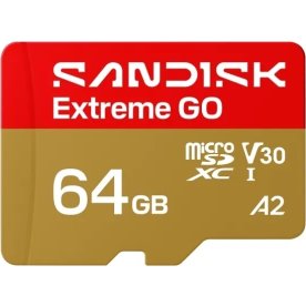SANDISK Hukommelseskort - MicroSD Extreme GO 64GB