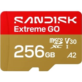 SANDISK Hukommelseskort - MicroSD Extreme GO 256GB