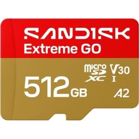 SANDISK Hukommelseskort - MicroSD Extreme GO 512GB