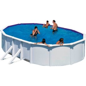 Swim & Fun oval pool 500 x 300 x 120 cm, hvid