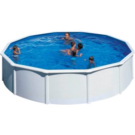 Swim & Fun rund pool Ø550 x 120 cm, hvid