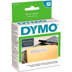 Dymo LW returadr. etiket 25x54 mm