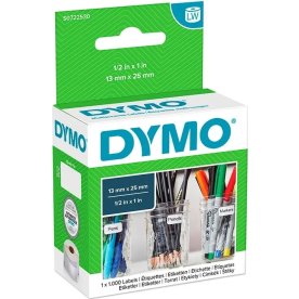 Dymo LW universal-etiket 13x25 mm