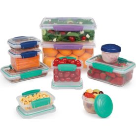 Sistema Klip It+ opbevaringsboks, 20 dele, mix