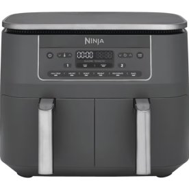 Ninja 2-rums Airfryer - DZ300EU, 2.4kW, Metalg