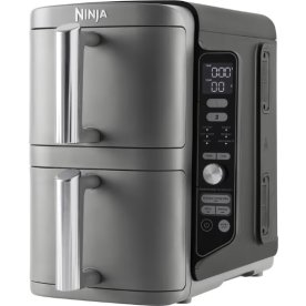 Ninja Dobbelt Airfryer SL400EU, XL, 2.47kW, Grå