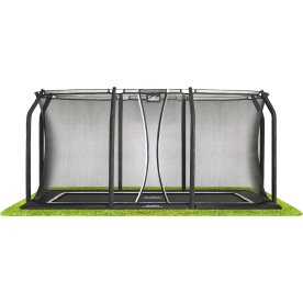 Salta Royal Sportstrampolin m/net 396x244 cm, Sort