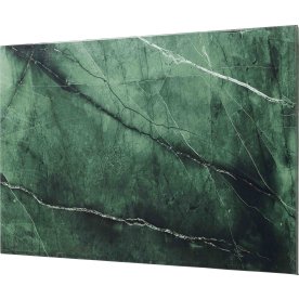 NAGA Magnetisk ståltavle, 90 x 60 cm, grøn marmor