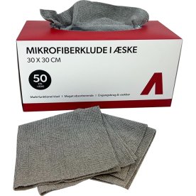 Avant Mikrofiberklude i kasse, 30x30cm, 50 stk.
